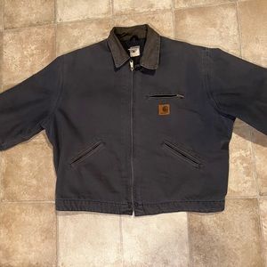 Vintage Carhartt Detroit J97 PTL XXL VTG Faded Gray CLEAN